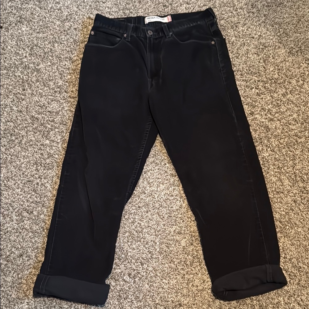 Black Corduroy Jeans